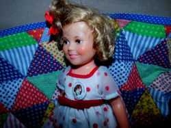 shirley temple red dot a